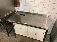 Rvs werktafel - afbeelding 3 van  6