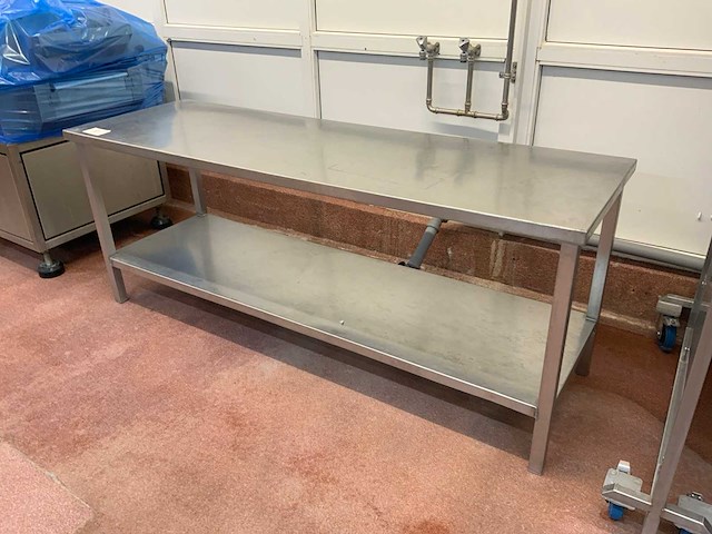 Rvs werktafel - afbeelding 2 van  3