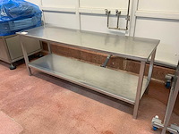 Rvs werktafel - afbeelding 2 van  3