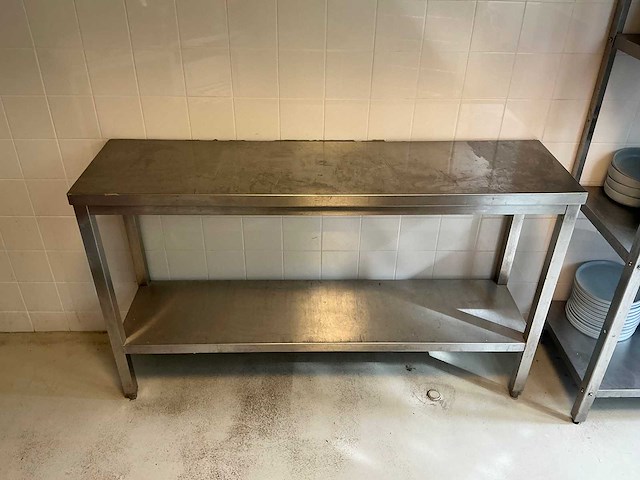 Rvs werktafel - afbeelding 2 van  3