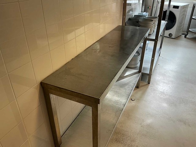 Rvs werktafel - afbeelding 3 van  3