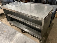 Rvs werktafel - afbeelding 1 van  3