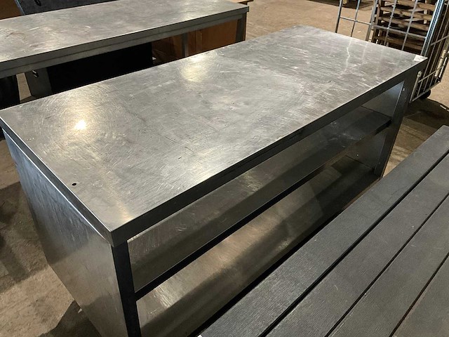 Rvs werktafel - afbeelding 3 van  3