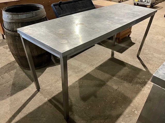 Rvs werktafel - afbeelding 1 van  3