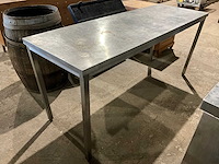 Rvs werktafel - afbeelding 1 van  3