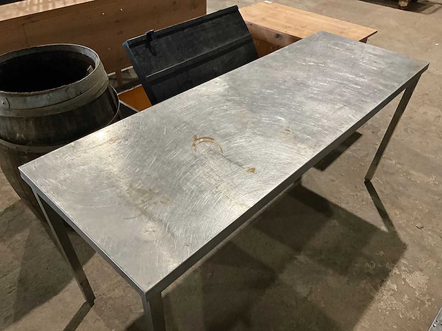 Rvs werktafel - afbeelding 2 van  3