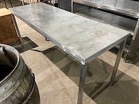 Rvs werktafel - afbeelding 3 van  3