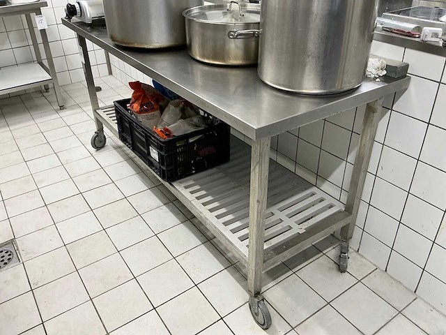 Rvs werktafel - afbeelding 2 van  4