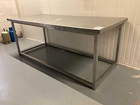 Rvs werktafel - afbeelding 1 van  4