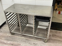 Rvs werktafel - afbeelding 1 van  1