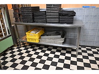 Rvs werktafel