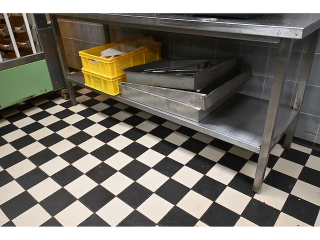 Rvs werktafel - afbeelding 4 van  4
