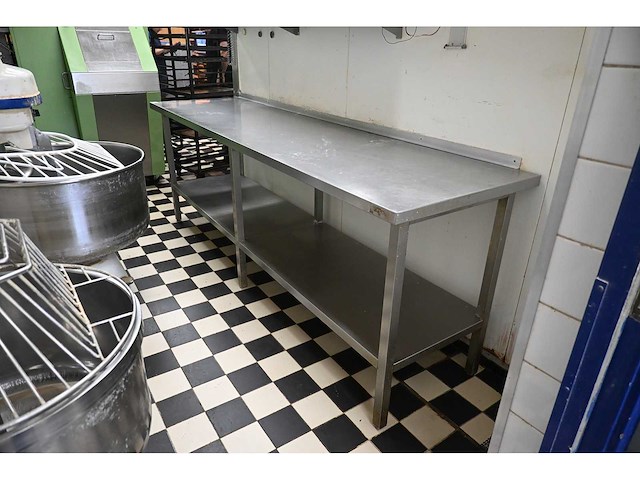 Rvs werktafel - afbeelding 1 van  2