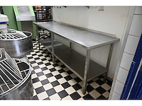 Rvs werktafel