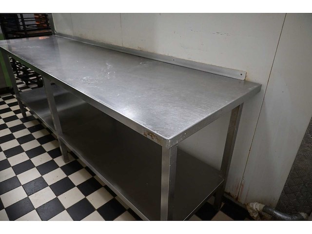 Rvs werktafel - afbeelding 3 van  4