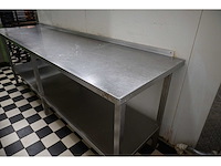 Rvs werktafel - afbeelding 3 van  4