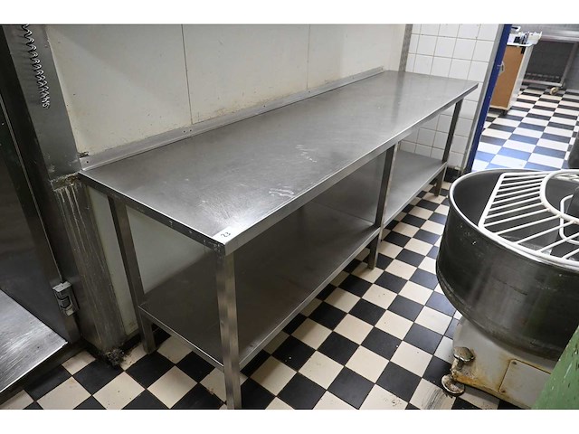 Rvs werktafel - afbeelding 2 van  2