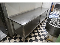 Rvs werktafel - afbeelding 2 van  2