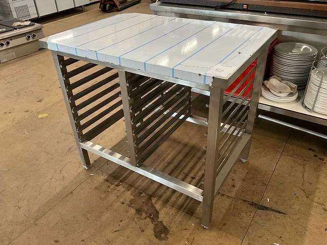 Rvs werktafel - afbeelding 1 van  4