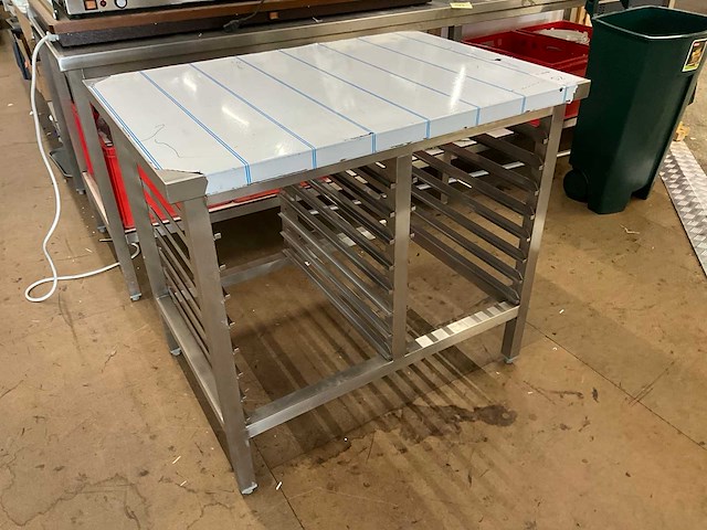 Rvs werktafel - afbeelding 2 van  4