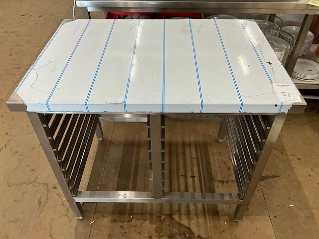 Rvs werktafel - afbeelding 3 van  4