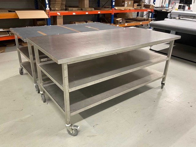 Rvs werktafel - afbeelding 2 van  5