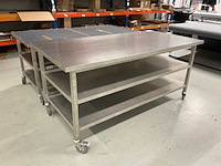 Rvs werktafel - afbeelding 2 van  5