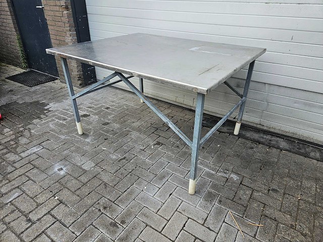 Rvs werktafel - afbeelding 2 van  3