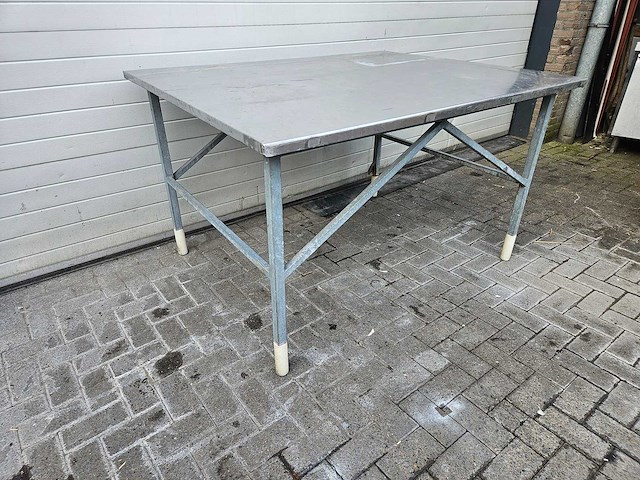 Rvs werktafel - afbeelding 3 van  3
