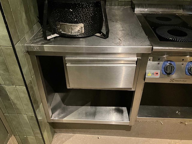 Rvs werktafel - afbeelding 1 van  3