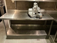 Rvs werktafel - afbeelding 1 van  4