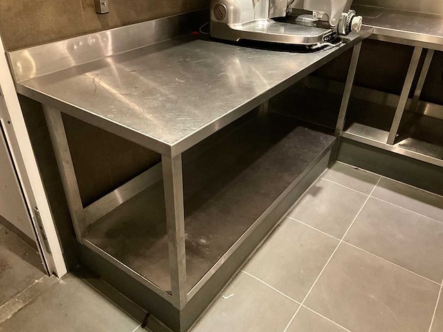 Rvs werktafel - afbeelding 2 van  4