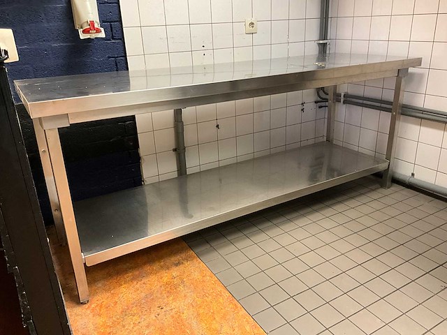 Rvs werktafel - afbeelding 2 van  3