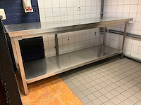 Rvs werktafel - afbeelding 2 van  3
