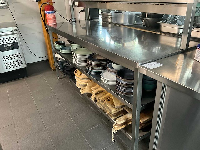 Rvs werktafel - afbeelding 1 van  4