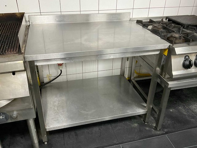 Rvs werktafel - afbeelding 1 van  1