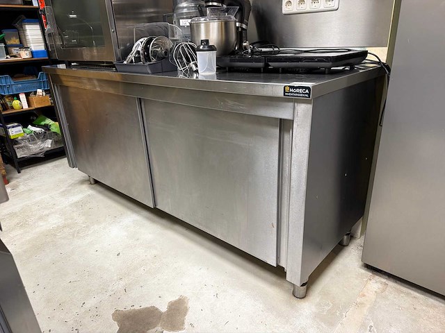 Rvs werktafel - afbeelding 1 van  3
