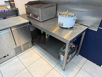 Rvs werktafel
