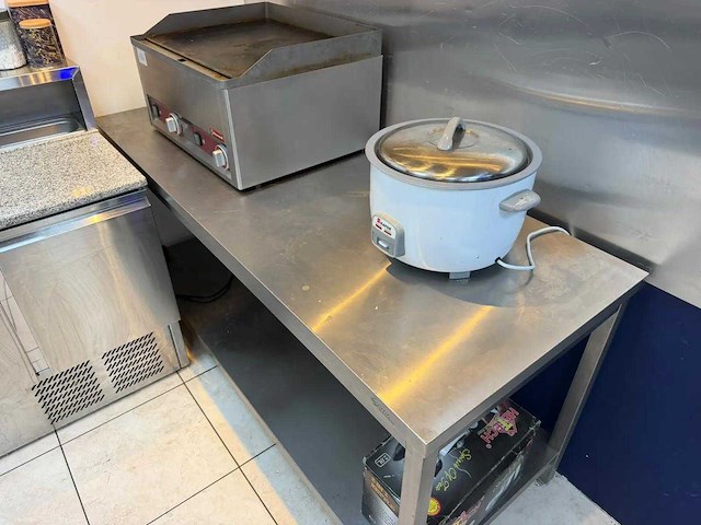 Rvs werktafel - afbeelding 3 van  4