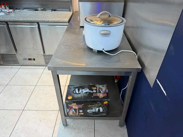 Rvs werktafel - afbeelding 4 van  4