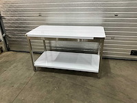 Rvs werktafel - afbeelding 1 van  5