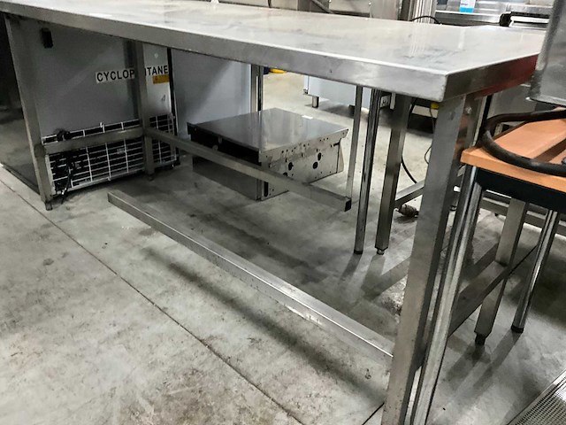 Rvs werktafel - afbeelding 4 van  12