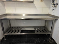 Rvs werktafel