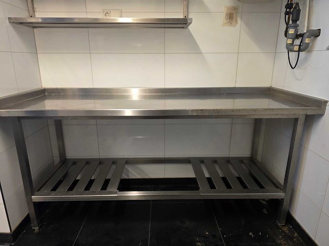 Rvs werktafel - afbeelding 2 van  4