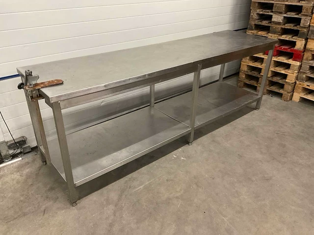 Rvs werktafel - afbeelding 1 van  1