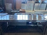 Rvs werktafel