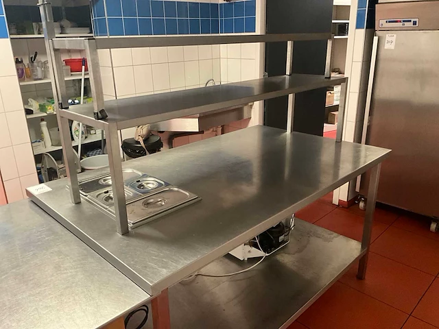 Rvs werktafel - afbeelding 2 van  7