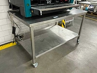Rvs werktafel