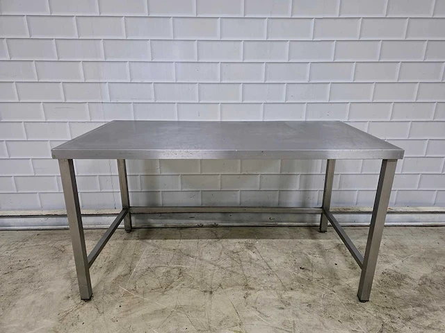 Rvs werktafel - afbeelding 1 van  2