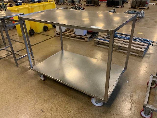 Rvs werktafel - afbeelding 1 van  3